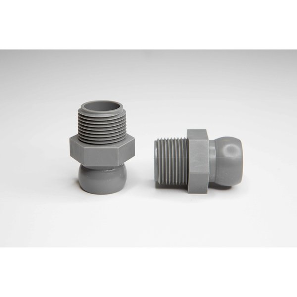 Cedarberg Snap-Loc Systems ™ 3/4 System Female Hose to Male Pipe Thread Connector 3/4 NPT Pac of 2 8475-112